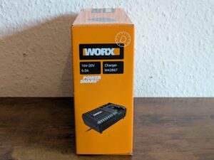 Ladergerätverpackung der WORX Nitro WX542 Stichsäge