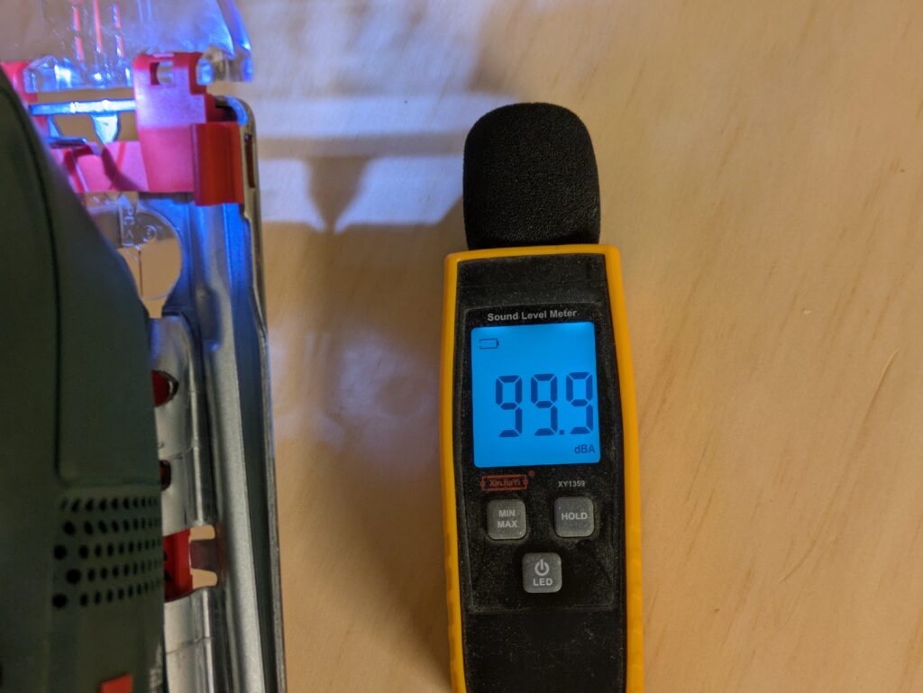 Lautstärke der Bosch PST 900 PEL Stichsäge