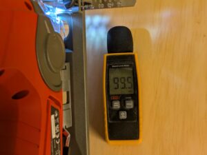 Lautstärke der Einhell TE-JS 1880 Li – Solo Stichsäge