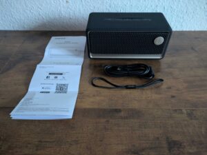 Lieferumfang des Edifier ES60 Lautsprechers