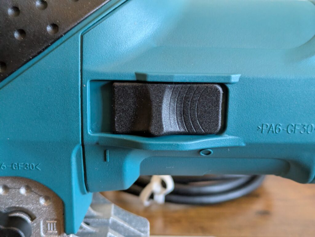 Makita 4351 FCTJ Stichsäge Anschalter