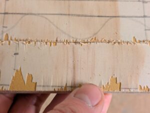 Makita 4351 FCTJ Stichsäge Schnitt