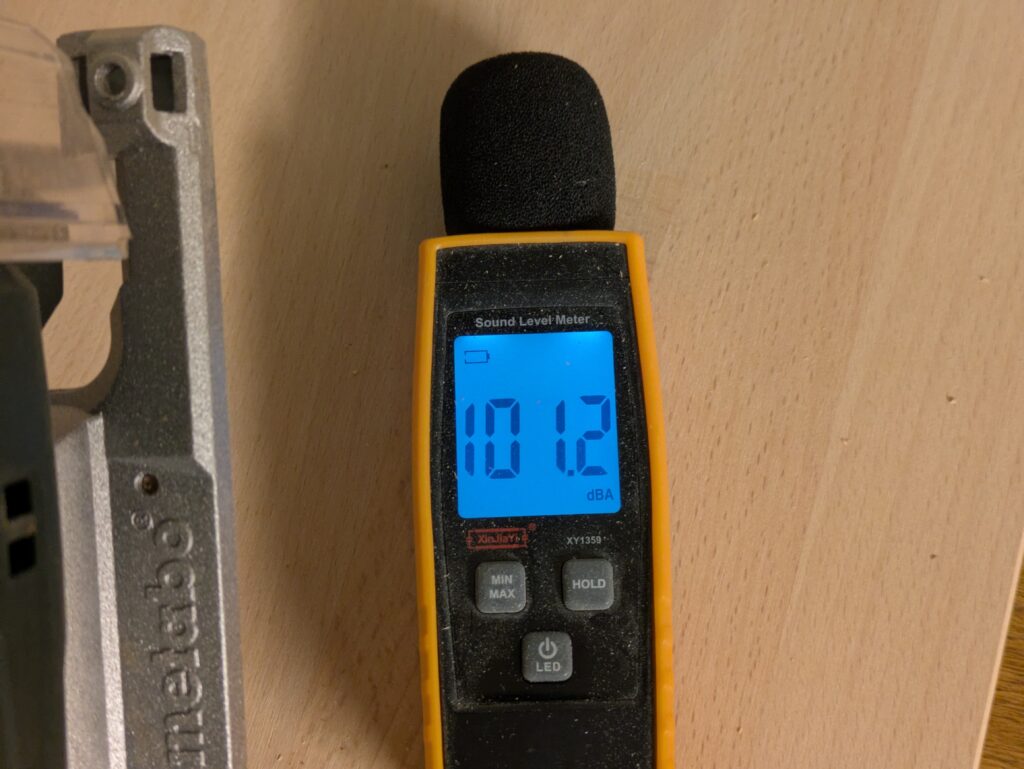 Metabo STEB 65 Quick Stichsäge Lautstärke