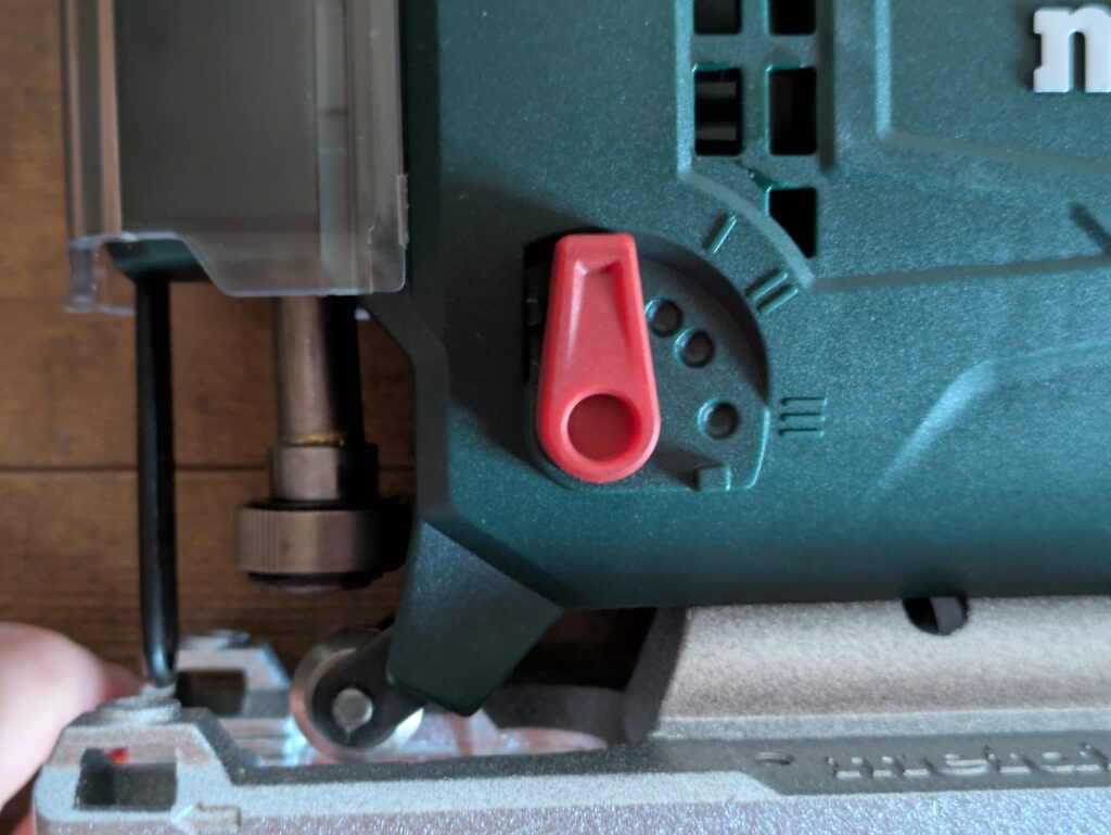 Pendelhub der Metabo STEB 65 Quick Stichsäge