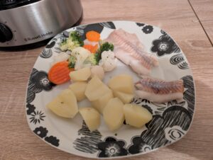 Russell Hobbs cook@home Dampfgarer fertige Mahlzeit