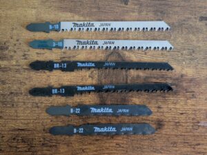 Sägeblätter der Makita JV001GD101 Stichsäge