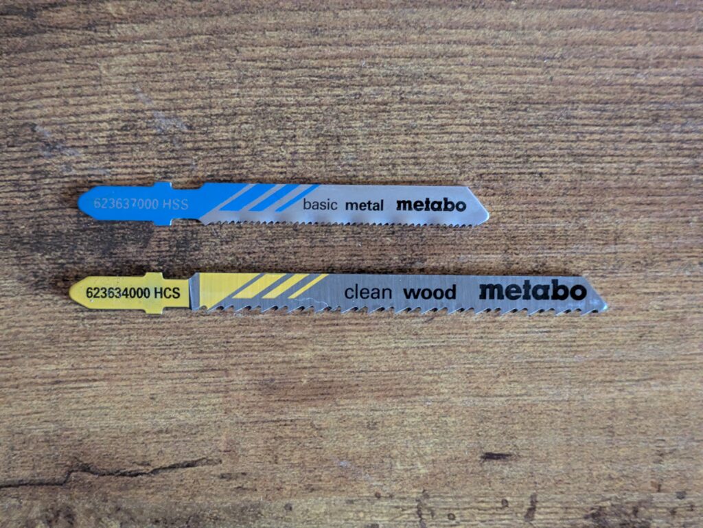 Sägeblätter der Metabo STEB 65 Quick Stichsäge