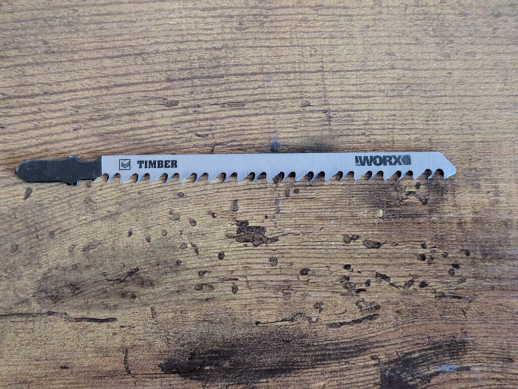 Sägeblatt der WORX Nitro WX542 Stichsäge