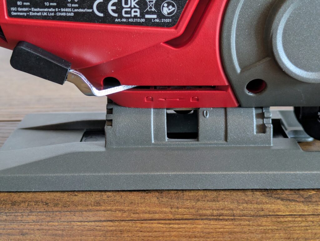 Sägeschuh der Einhell TE-JS 1880 Li – Solo Stichsäge