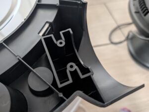 Scheppach SprayVac20 Waschsauger Aufnahme für das Rad