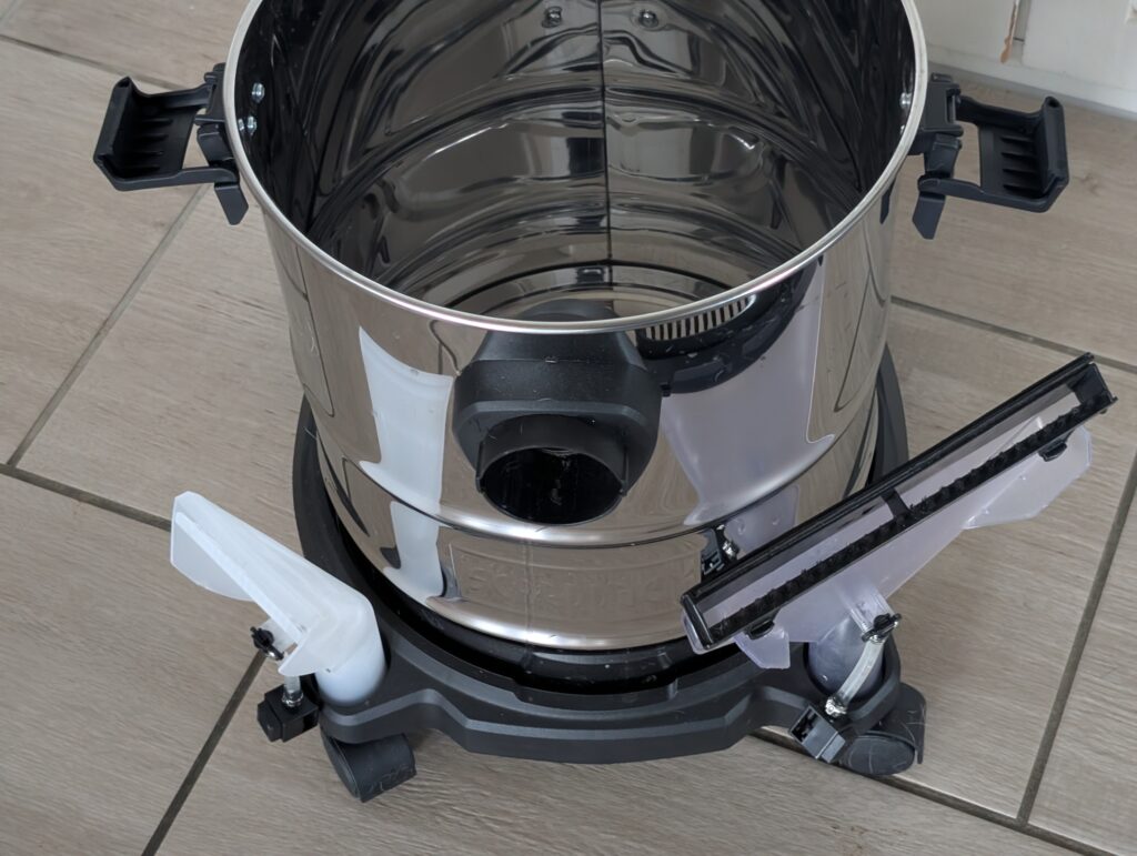 Scheppach SprayVac20 Waschsauger Kessel mit Düsen