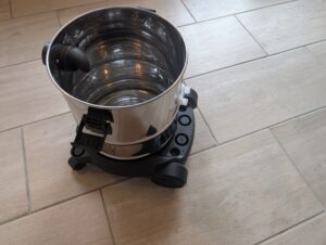 Scheppach SprayVac20 Waschsauger Schmutzwassertank ausgeleert