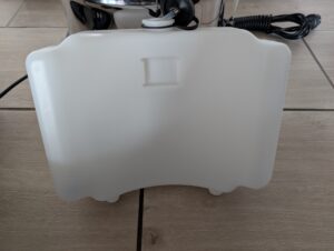 Scheppach SprayVac20 Waschsauger Wasertank abgenommen