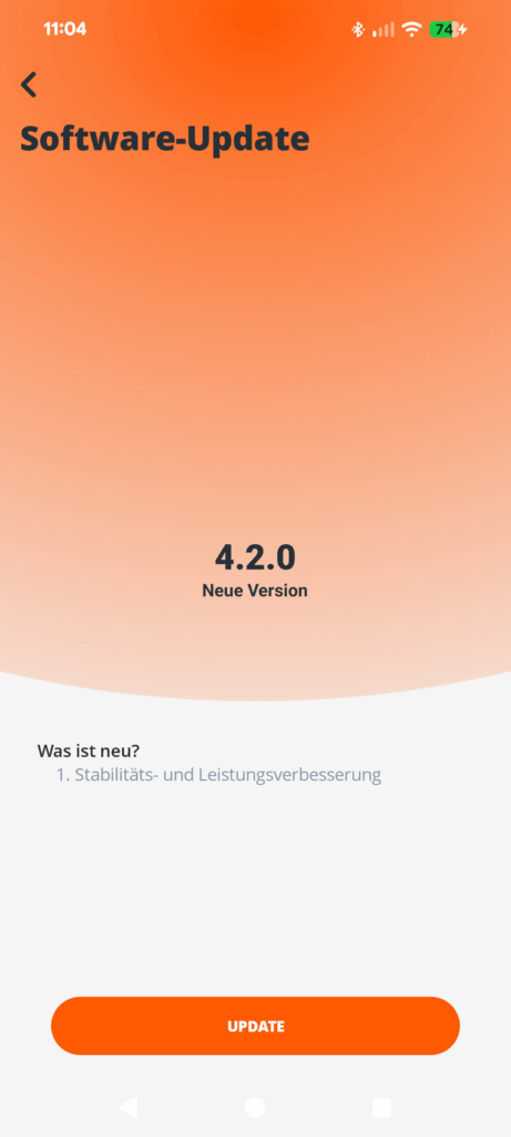 JBL Tour One M3 Noise-Cancelling-Kopfhörer App Screenshot