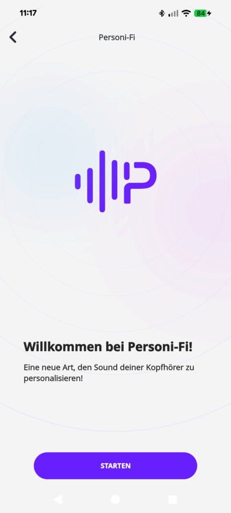 JBL Tour One M3 Noise-Cancelling-Kopfhörer App Screenshot
