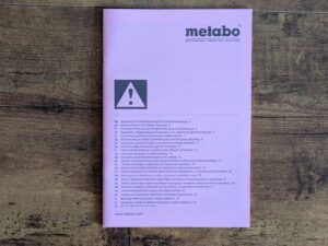 Sicherheitshinweise der Metabo STEB 65 Quick Stichsäge