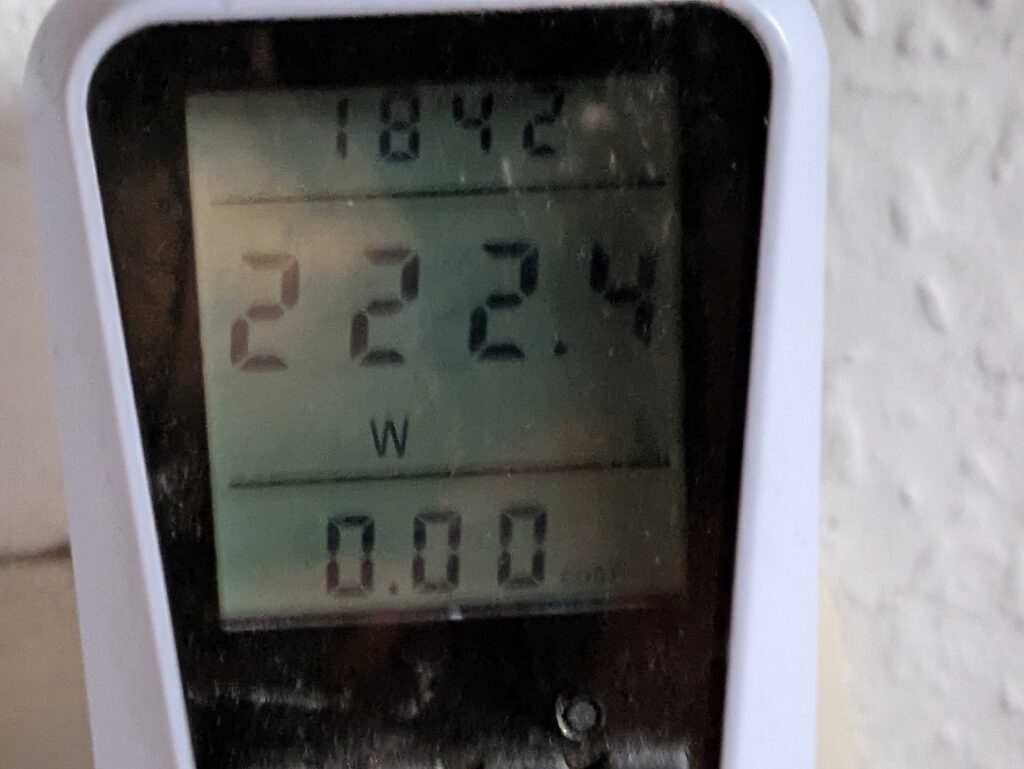 Stromverbrauch der AEG PST 500 Stichsäge