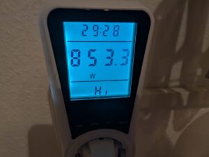 Tefal Convenient Series Deluxe VC502D Dampfgarer Leistungsaufnahme