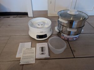 Tefal Convenient Series Deluxe VC502D Dampfgarer Lieferumfang