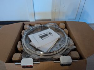 Tefal Convenient Series Deluxe VC502D Dampfgarer Verpackung geöffnet