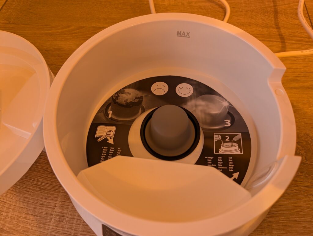 Tefal Convenient Series Deluxe VC502D Dampfgarer Wassertank mit Heizelement