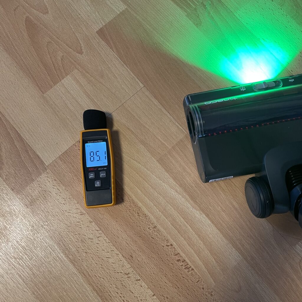 Tineco Pure One S50 Pro Akku-Staubsauger Lautstärke