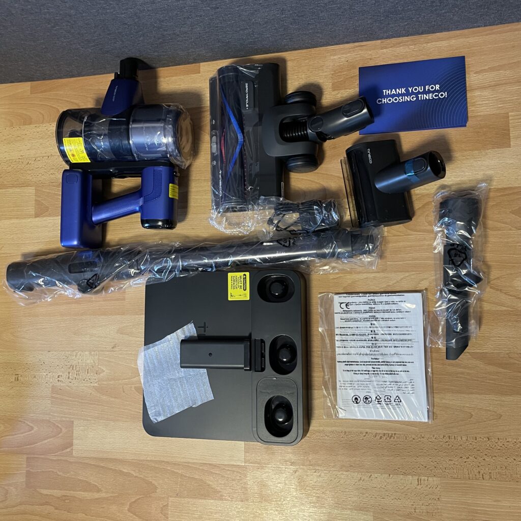 Tineco Pure One S50 Pro Akku-Staubsauger Lieferumfang