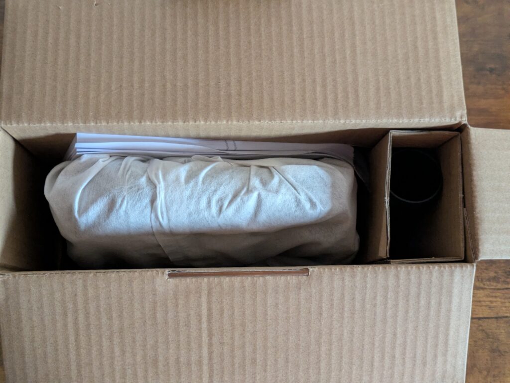 Verpackung der WORX Nitro WX542 Stichsäge geöffnet