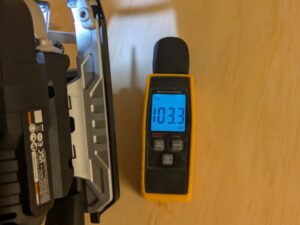 WORX Nitro WX542 Stichsäge Lautstärke