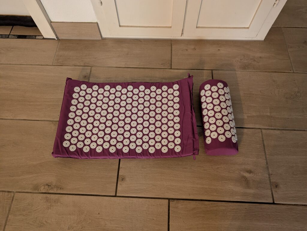 Wadidi-Akupressurmatte Matte und Kissen