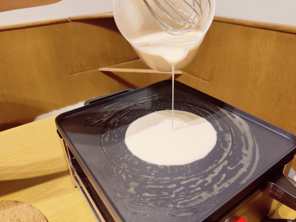 WMF Lono Raclette Crêpe-Zubereitung