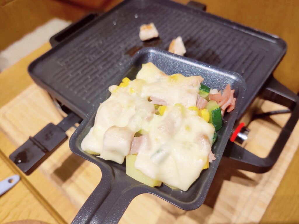 WMF Lono Raclette Schmelzleistung Käse