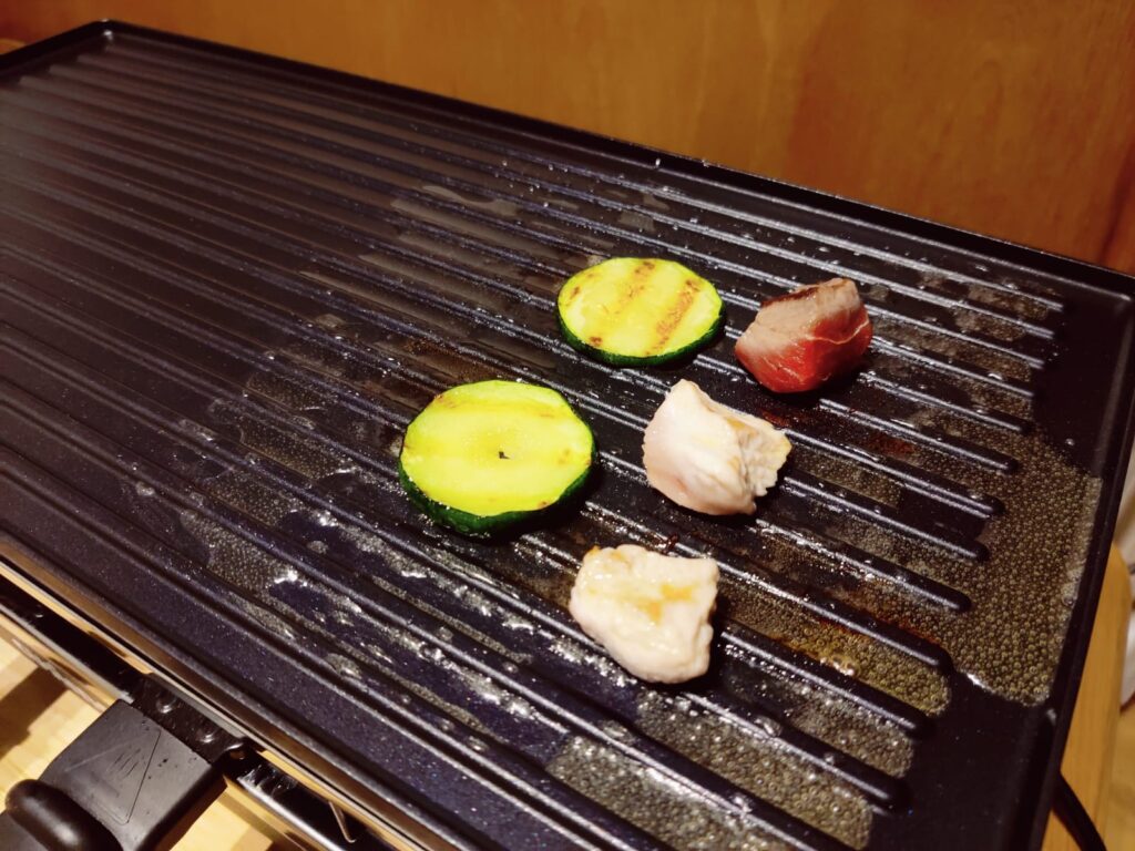 Cusimax CMRC-300 Raclette Grillergebnis