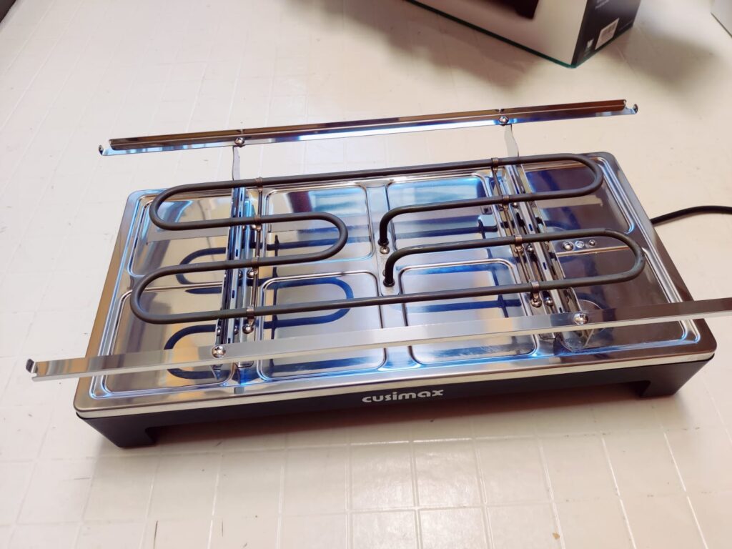 Cusimax CMRC-300 Raclette Reinigung Gehäuse