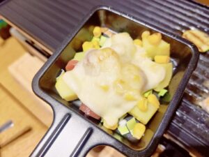 Cusimax CMRC-300 Raclette Schmelzleistung Käse