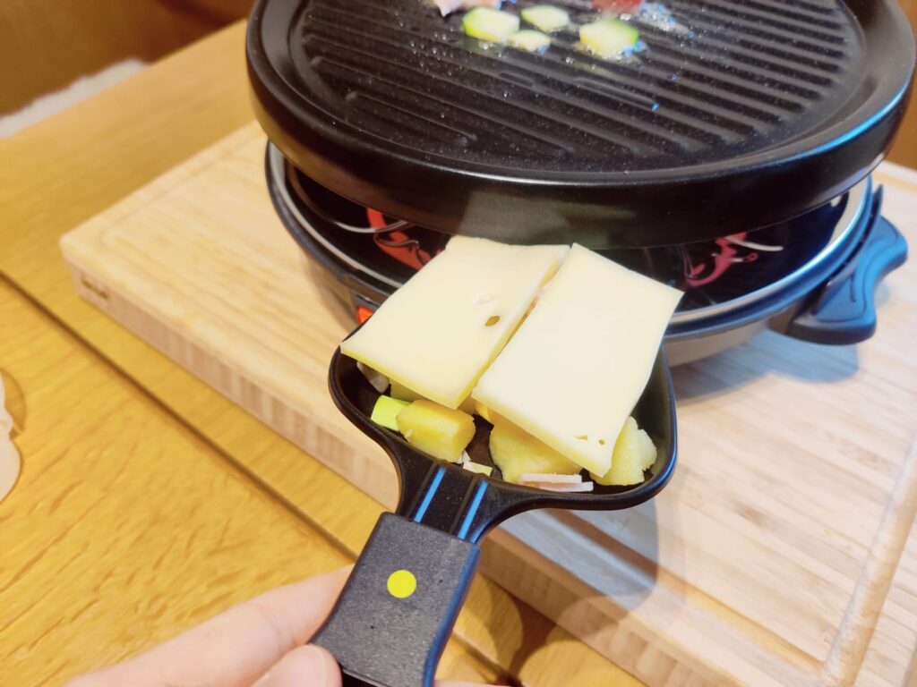 Princess 162725 Raclette Pfännchen vorbereiten