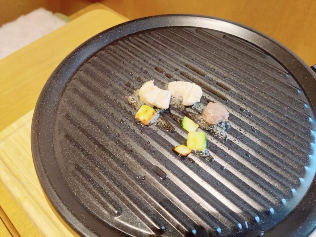 Princess 162725 Raclette Grillergebnis