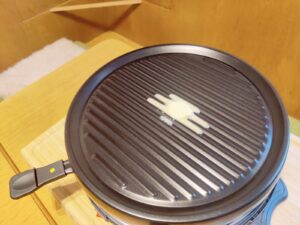 Princess 162725 Raclette Grillplatte vorbereiten