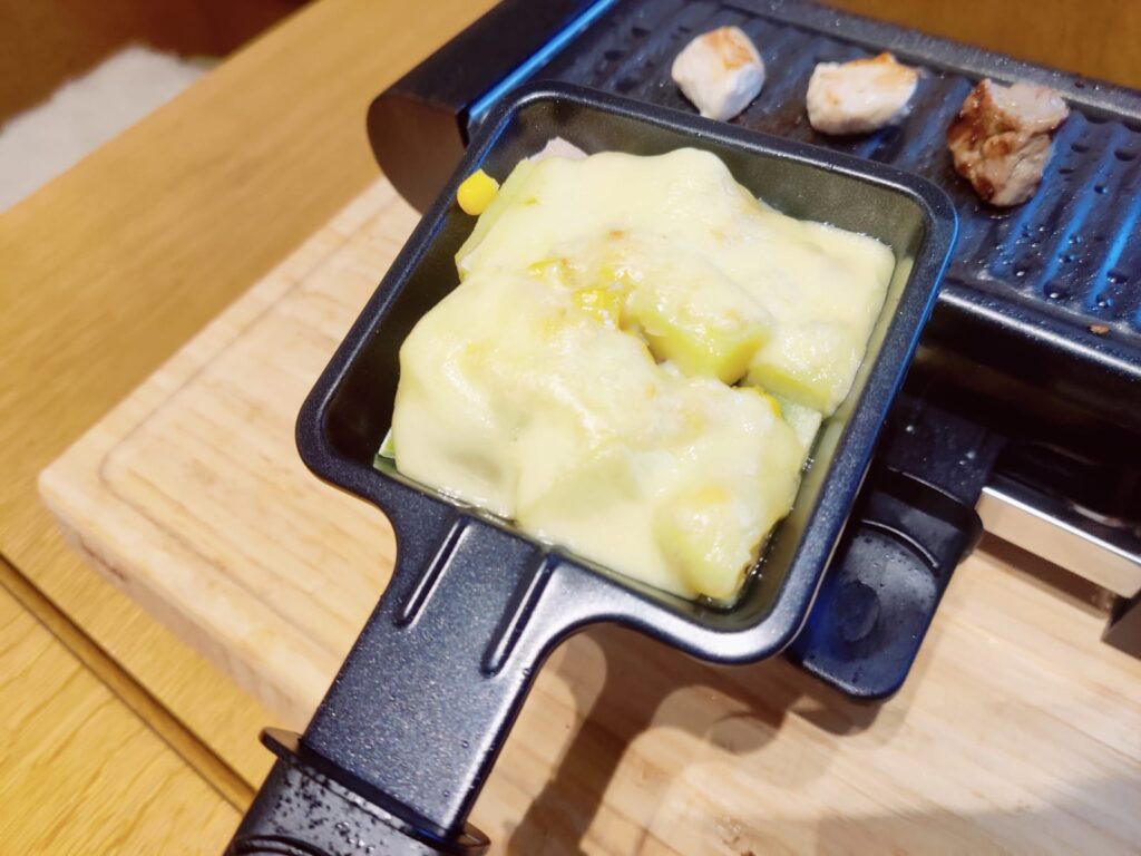 Clatronic RG 3592 Raclette Schmelzleistung Käse