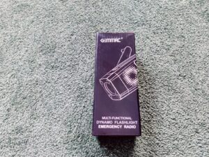 Gemmac XLN-383SW Kurbelradio Verpackung