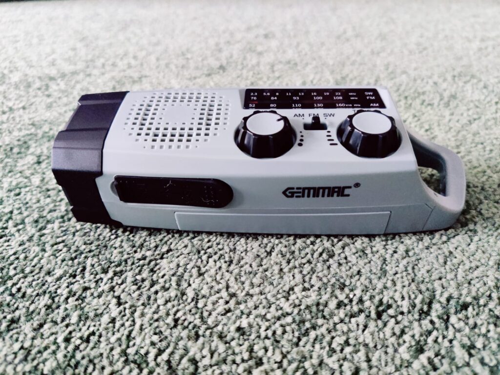 Gemmac XLN-383SW Kurbelradio Ansicht