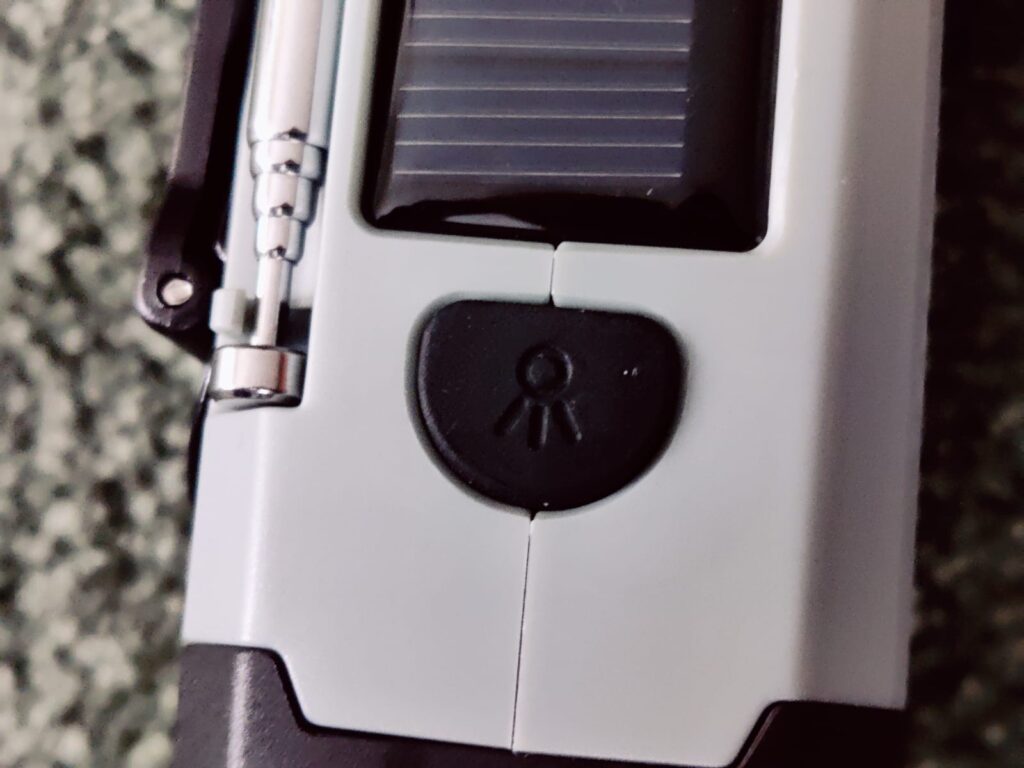 Gemmac XLN-383SW Kurbelradio Taschenlampe Taste