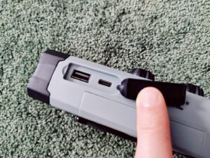 Gemmac XLN-383SW Kurbelradio Anschlüsse