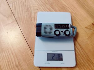 Gemmac XLN-383SW Kurbelradio Gewicht