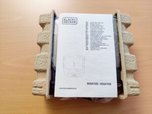 BLACK+DECKER BXSA752 Sandwichmaker verpackt