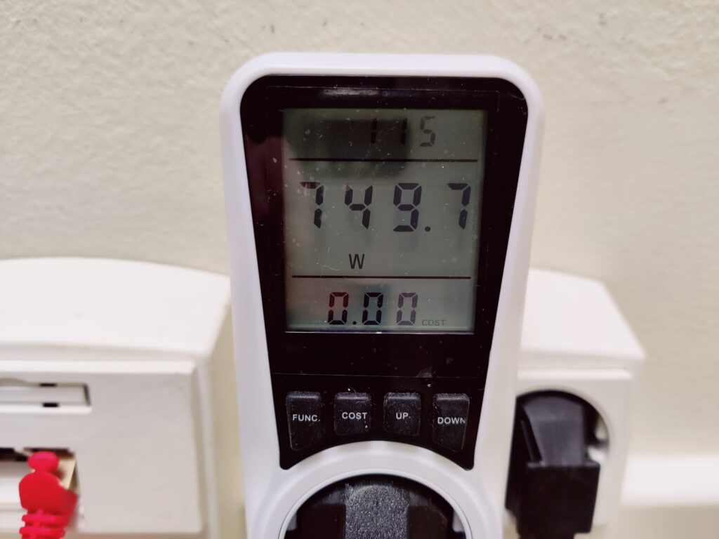 BLACK+DECKER BXSA752 Sandwichmaker Stromverbrauch