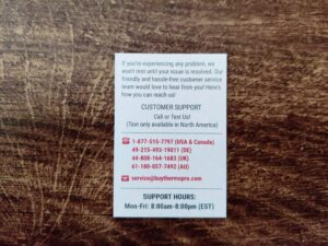 ThermoPro TP65 Hygrometer Kundensupport Kontakt