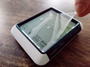 ThermoPro TP65 Hygrometer Schutzfolie abziehen