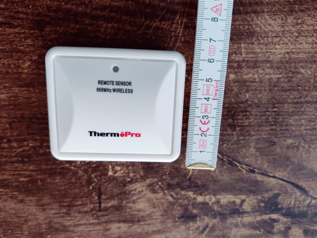 ThermoPro TP65 Hygrometer Sensor Breite