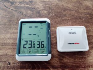 ThermoPro TP65 Hygrometer Channel geändert